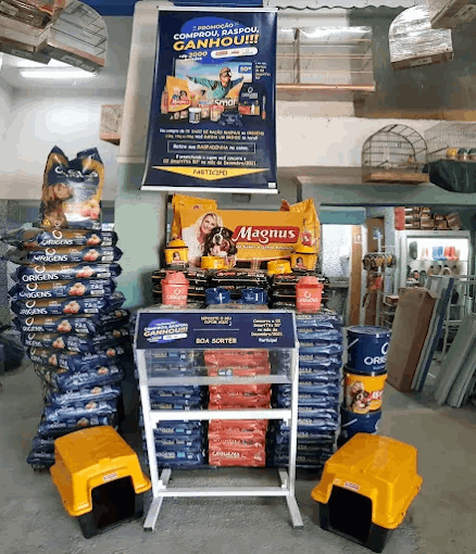 rações e produtos veterinarios da empresa em Suzano